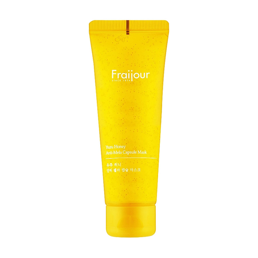 Освітлювальна капсульна незмивна маска для обличчя Fraijour Yuzu Honey Anti-Mela Capsule Mask, 75 мл